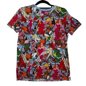 Cakeworthy Disney Who Framed Roger Rabbit (All Over Print) T-Shirt Size Medium